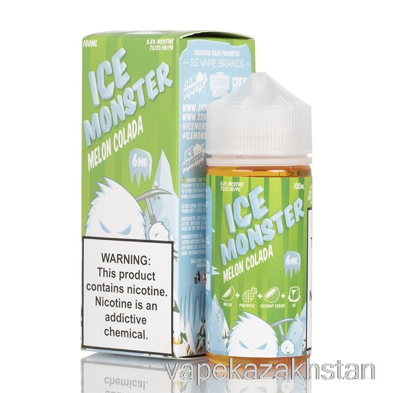 Vape Kazakhstan ICE Melon Colada - Ice Monster - 100mL 0mg